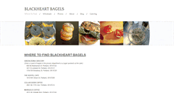 Desktop Screenshot of blackheartbagels.com
